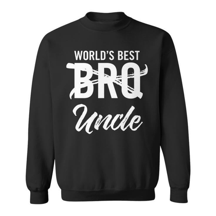 Pregnancy Announcement Uncle - Worlds Best Bro Uncle Sweatshirt