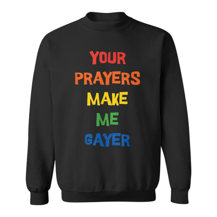 Pride Gay Lesbian Lgbtq Funny Religious Faith  Sweatshirt