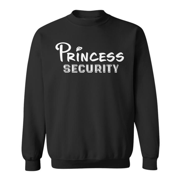 Princess Security Squad Birthday Halloween Party Sweatshirt