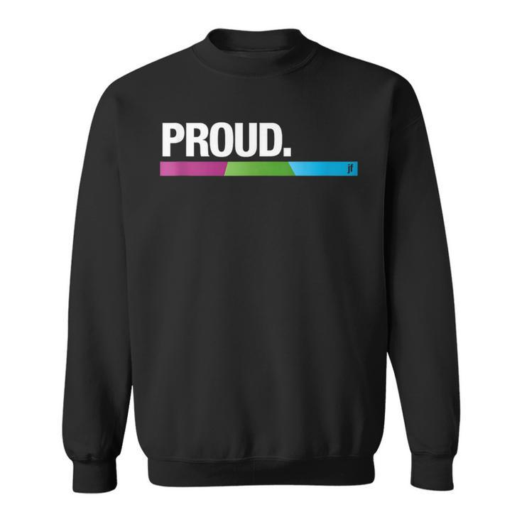 Proud Poly | Pride Merch Csd Queer  Sweatshirt