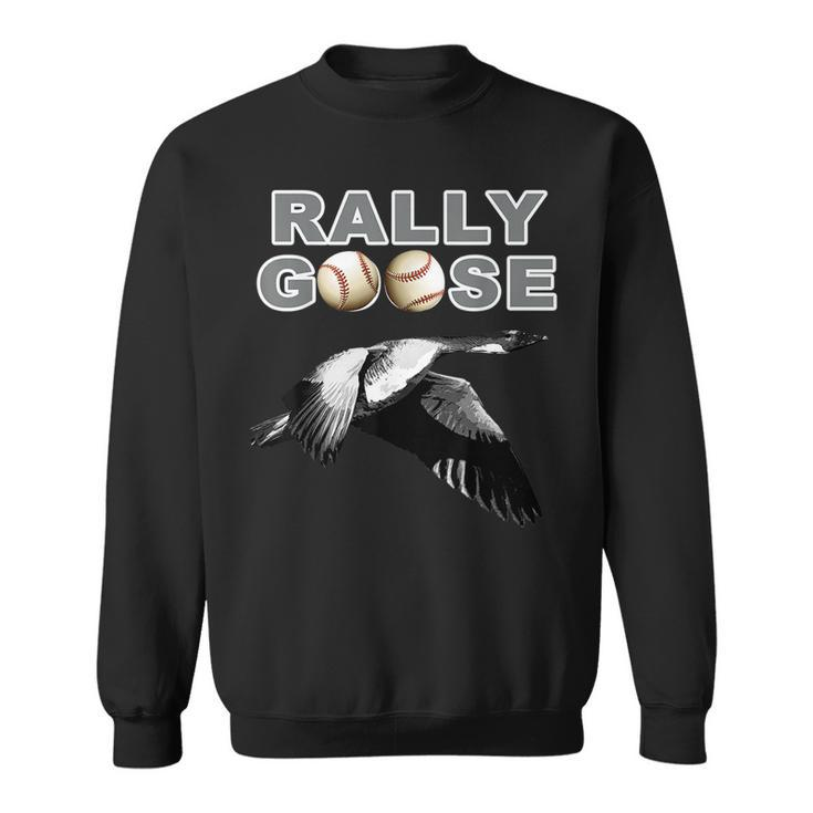 Rally Goose Lucky Baseball Comeback  Sweatshirt