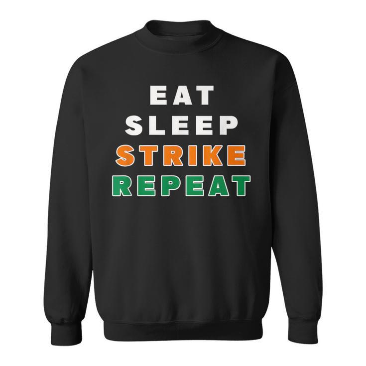 Rattler Eat Sleep Strike Repeat Sweatshirt