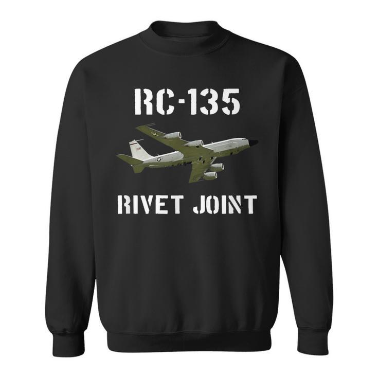 Rc-135 Rivet Joint Spy Plane Aircraft Sweatshirt