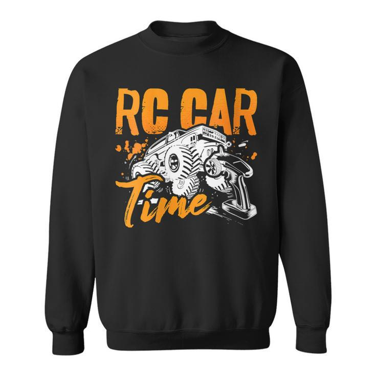 Rc Car Time Model Making Remote Controlled Rc Model Racing Sweatshirt
