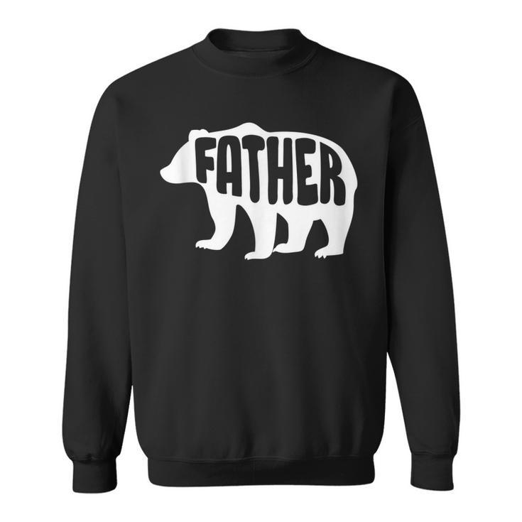 Relationship Bear Fathers Son Day  Gift For Mens Sweatshirt