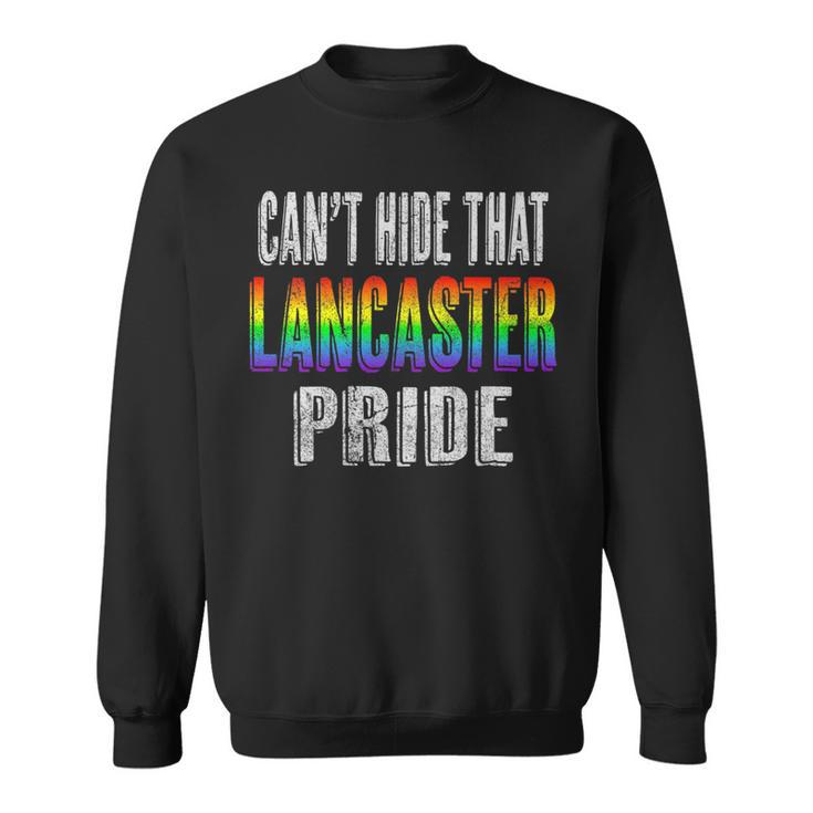 Retro 70S 80S Style Cant Hide That Lancaster Gay Pride   Sweatshirt