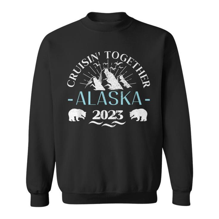 Retro Alaska Cruise 2023 Family Cruise 2023 Family Matching  Sweatshirt