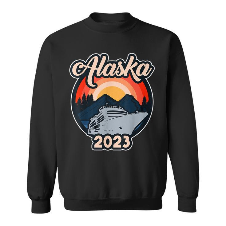 Retro Alaskan Cruise 2023 | Cruising To Alaska Boat Ship  Sweatshirt
