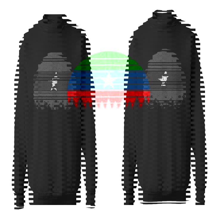 Retro Vintage Flag Of Ogadenia Somali Ethiopia Ogaden Sweatshirt