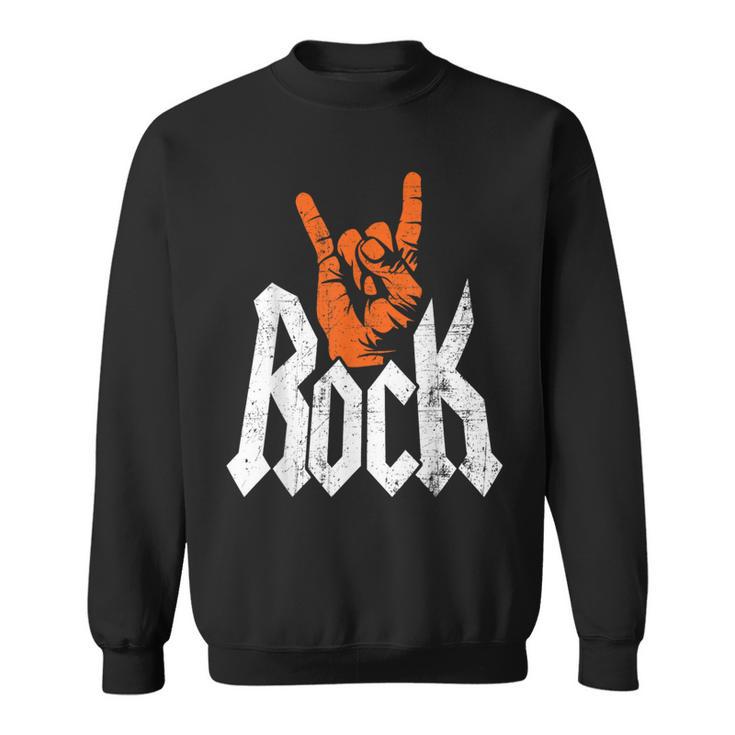 Rock And Roll Rock Music Rock Music Lover Sweatshirt