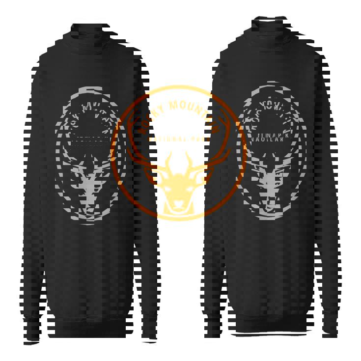 Rocky Mountain National Park Vintage Elk Souvenir Retro Sweatshirt