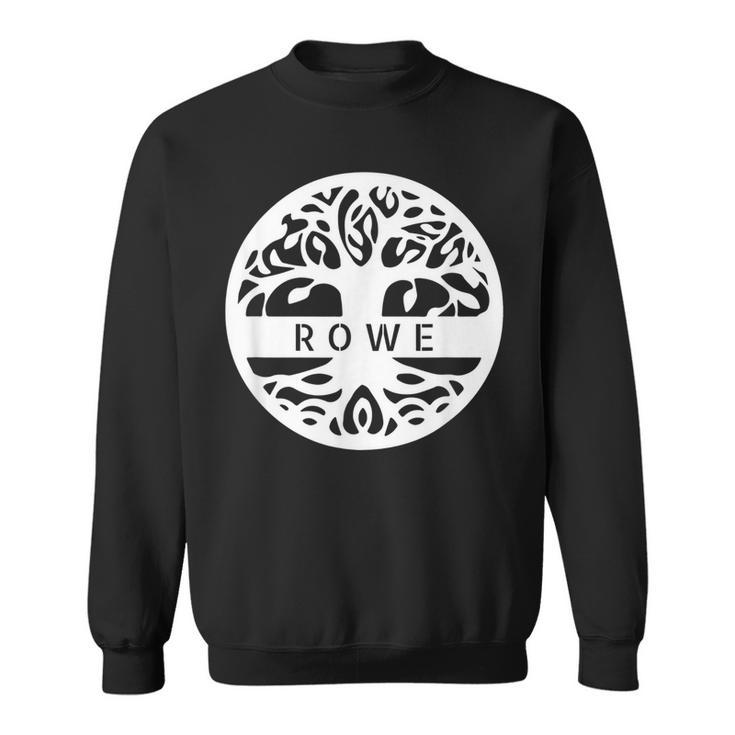 Rowe Personalized Irish Name Celtic Tree Of Life  Sweatshirt