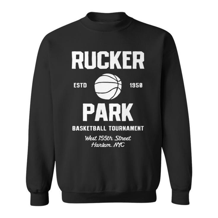 Rucker Park Basketball Tournament Harlem Nyc Streetball Basketball Funny Gifts Sweatshirt