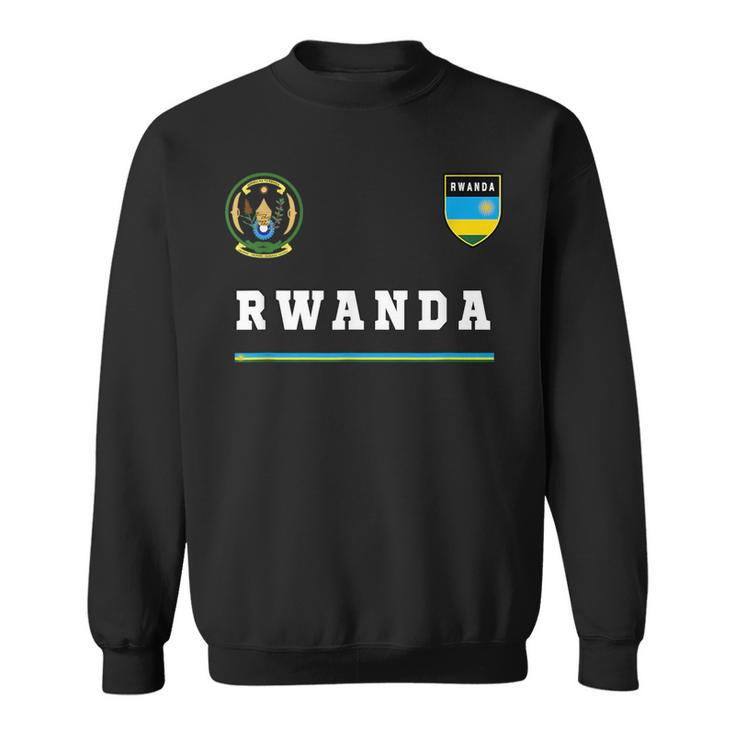 Rwanda SportSoccer Jersey  Flag Football Africa  Sweatshirt