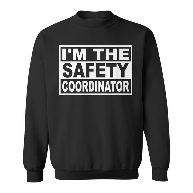Safety Coordinator Square Graphic Sweatshirt