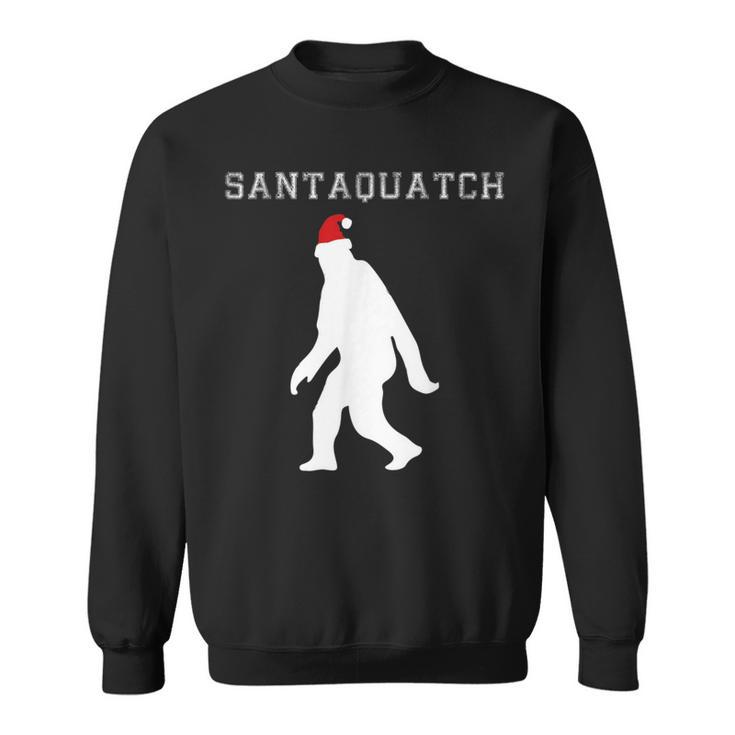 Santaquatch Santa Apparel Christmas And Costume Sweatshirt