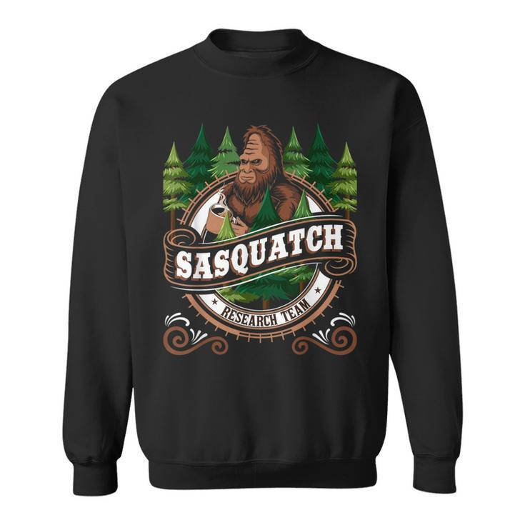 Sasquatch Research Team Bigfoot Fan Sweatshirt