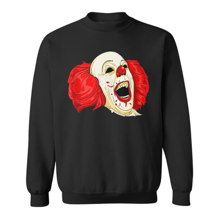 Scary Clown Famous Horror Gift Sweatshirt