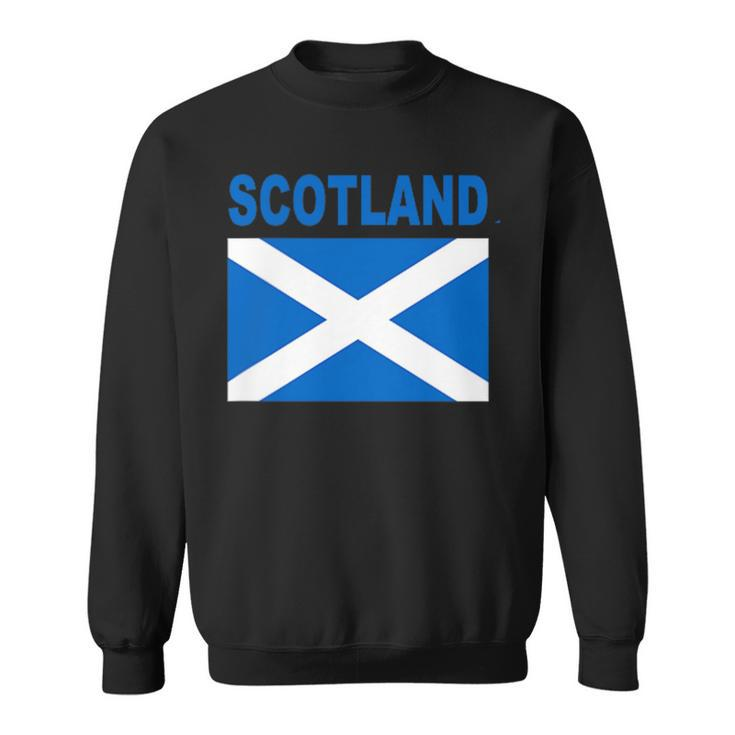 Scotland Flag Cool Pocket Scottish Alba Flags Sweatshirt