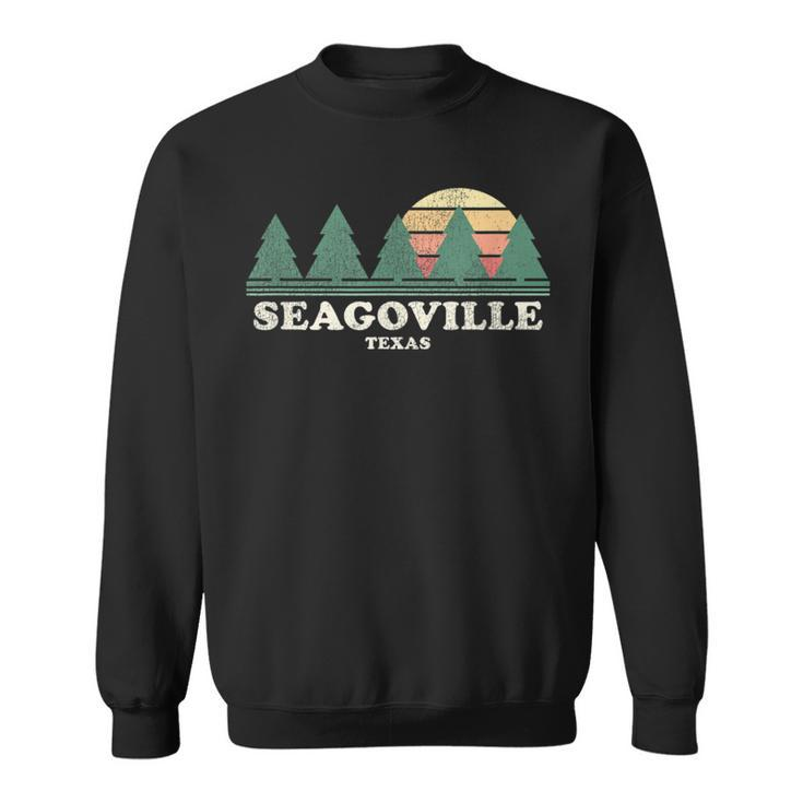 Seagoville Tx Vintage Throwback Retro 70S Sweatshirt