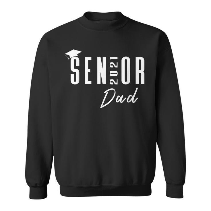 Senior 2021 Dad Matching Family  Gift For Mens Sweatshirt