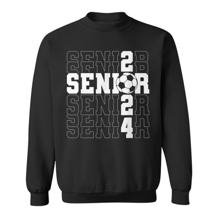 Senior 2024 Soccer Player Class Of 2024 Senior Graduation Sweatshirt