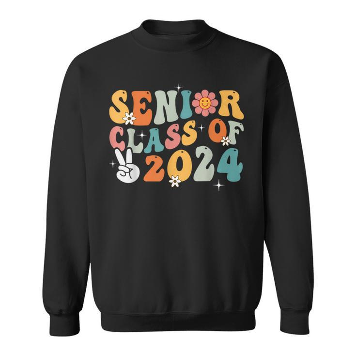 Senior Class Of 2024 Back To School Senior 2024 Graduation  Sweatshirt
