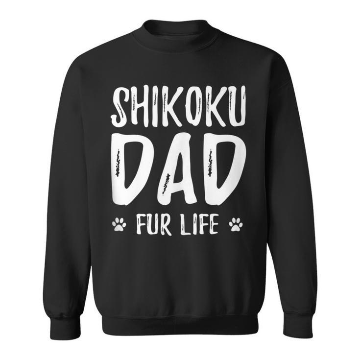 Shikoku Dog Dad Idea Father's Day Sweatshirt