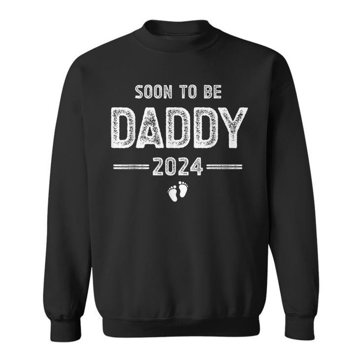 Soon To Be Daddy 2024 Promoted To Daddy Sweatshirt