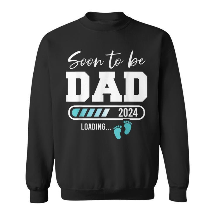 Soon To Be Dad Est 2024 New Dad Pregnancy Sweatshirt