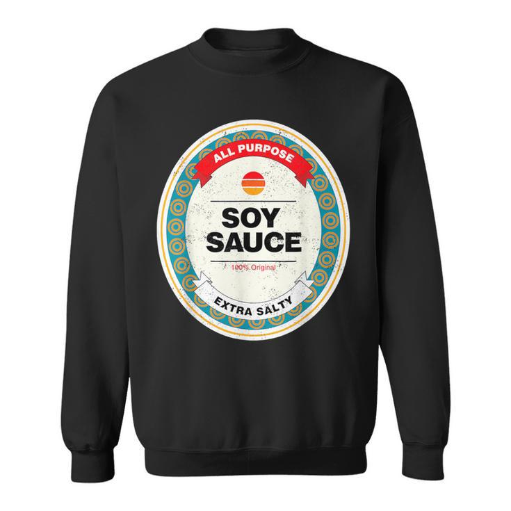 Soy Sauce Easy Halloween Costume Matching Group Couples Sweatshirt
