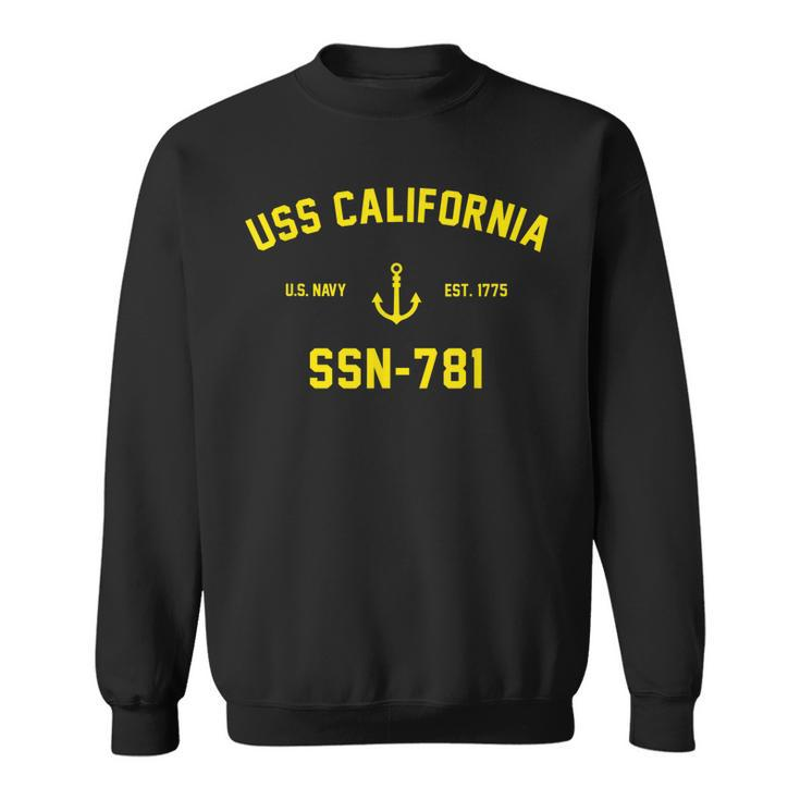 Ssn781 Uss California Sweatshirt