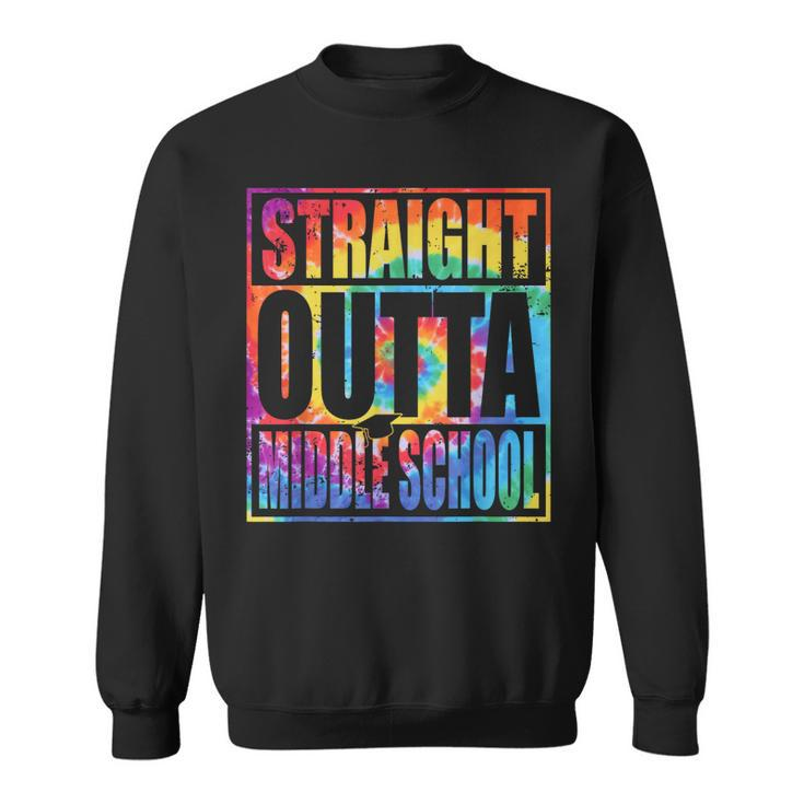Straight Outta Middle School Class Of 2023 Graduation Gift Sweatshirt