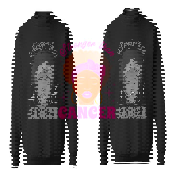 Stronger Than Breast Cancer Pink Ribbon Breast Cancer Sweatshirt
