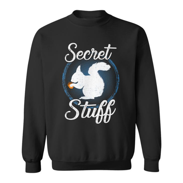 Super Secret Stuff Squirrel Armed Forces Sweatshirt