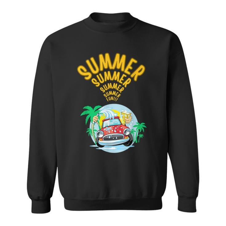 Sweet Summer On Off Timer Free Time Sweatshirt