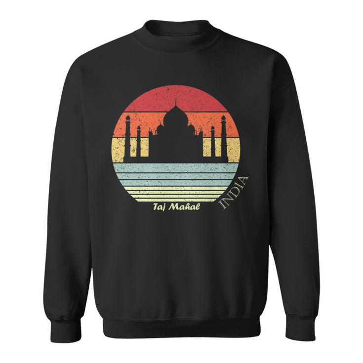 Taj Mahal Agra India Souvenir Sweatshirt