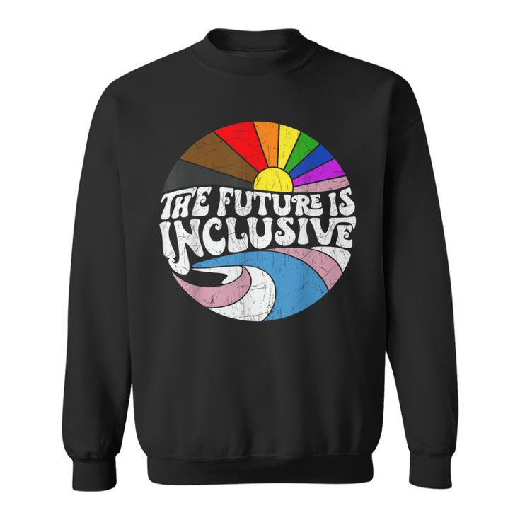 The Future Is Inclusive Lgbt Gay Rights Pride  Sweatshirt