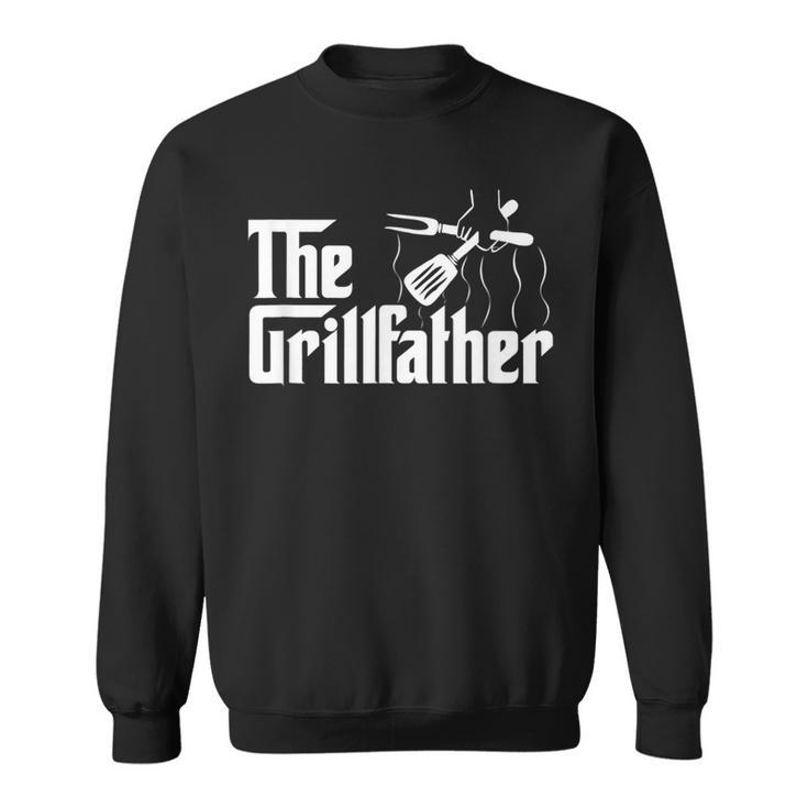 The Grillfather Bbq Grill & Smoker Barbecue Chef  Sweatshirt