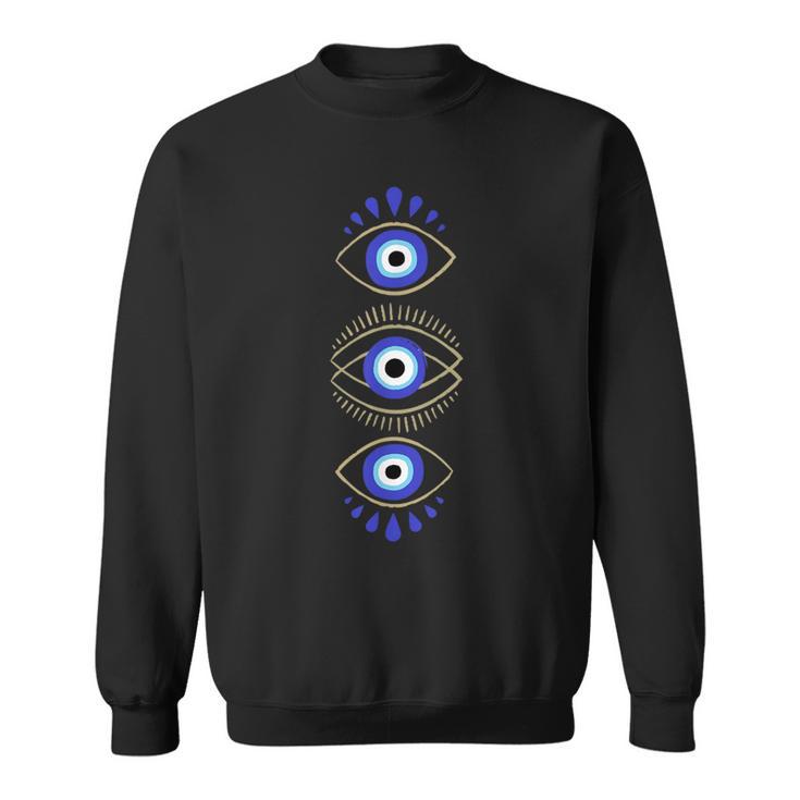 Third Eye All Seeing Spiritual Mystical Evil Eye Protection Sweatshirt