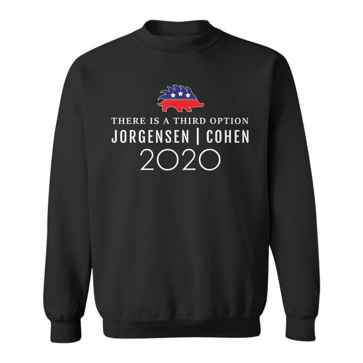 Third Option Libertarian Porcupine Jo Jorgensen Cohen 2020 Sweatshirt