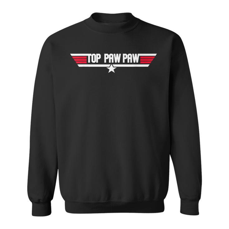 Top Pawpaw Funny Father Grandpa 80S Fathers Day Gift   Sweatshirt