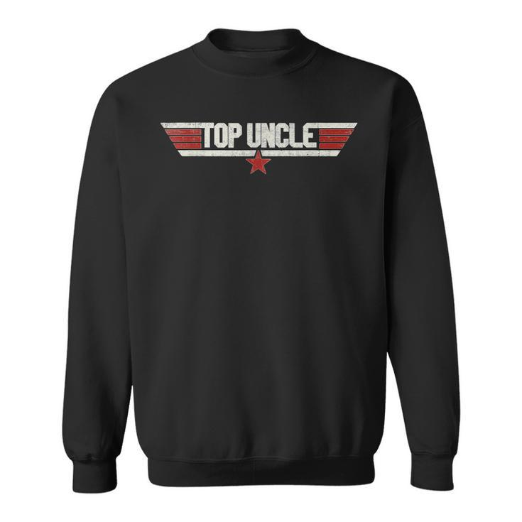 Top Uncle Funny Vintage 80S Gifts Uncle 80S 1980  Sweatshirt