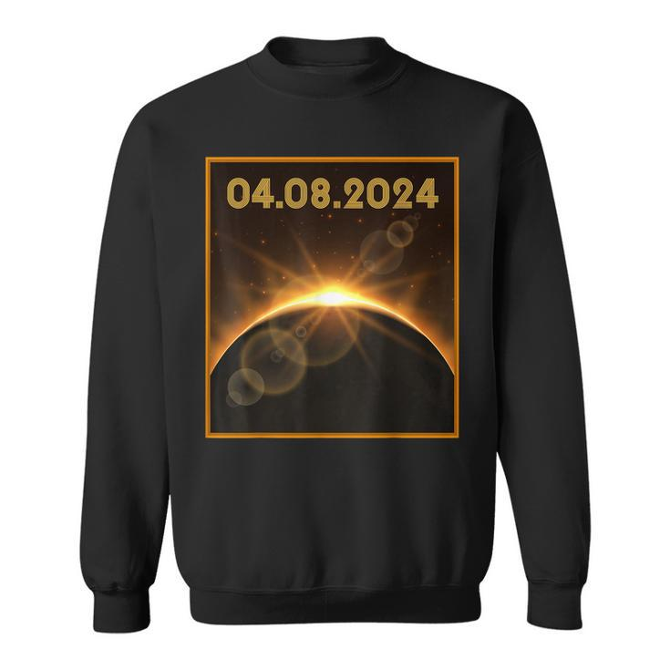 Total Solar Eclipse 2024 Usa Totality April 8 2024 Sweatshirt