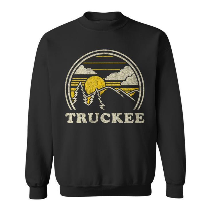 Truckee California Ca T Vintage Hiking Mountains Sweatshirt