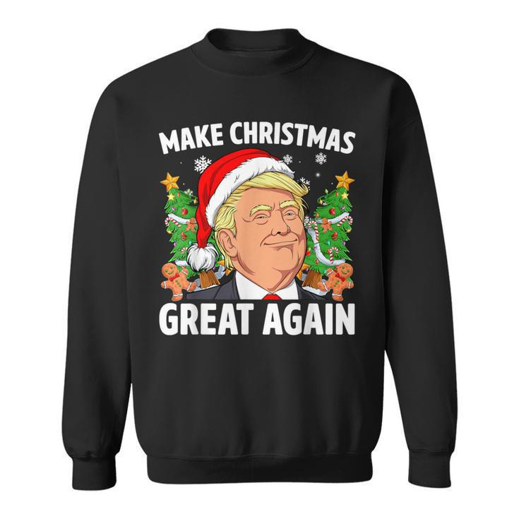 Trump Make Christmas Great Again Ugly Christmas Sweaters Sweatshirt
