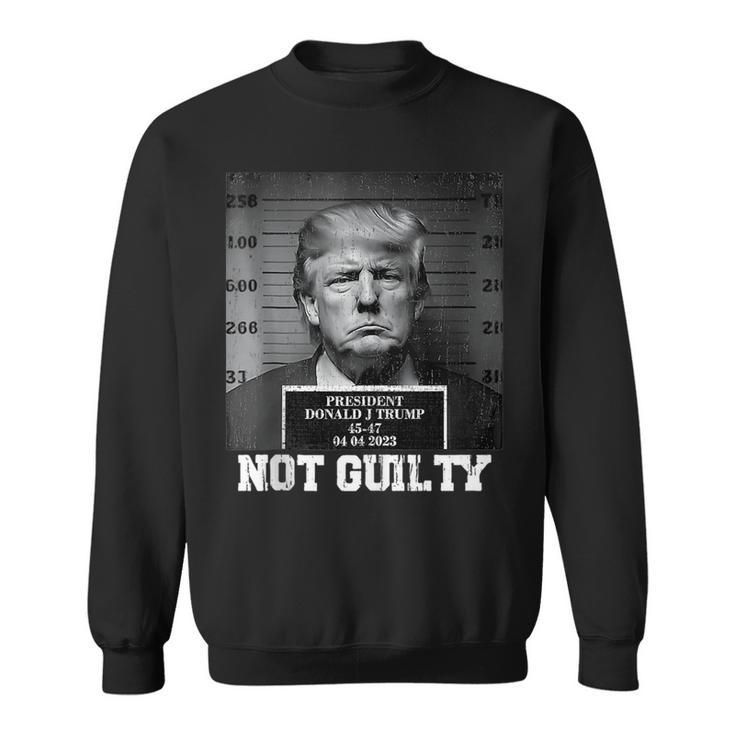Trump Not Guilty 2024 Free Trump  Sweatshirt