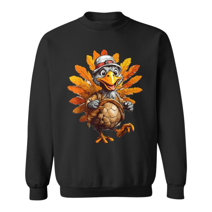 Turkey Day Happy Thanksgiving Family Dinner Sweatshirt
