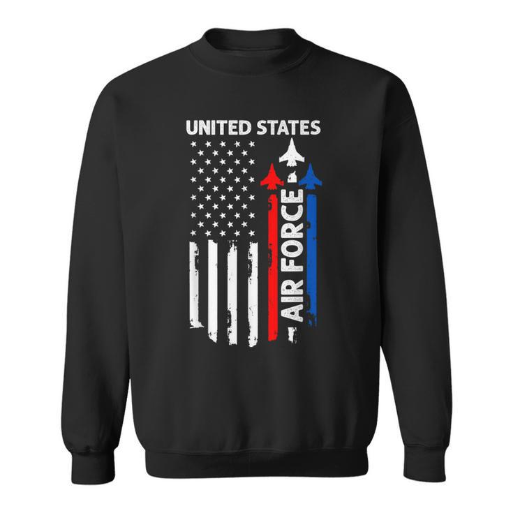 United States Air Force American Usa Flag July 4Th Patriotic Sweatshirt