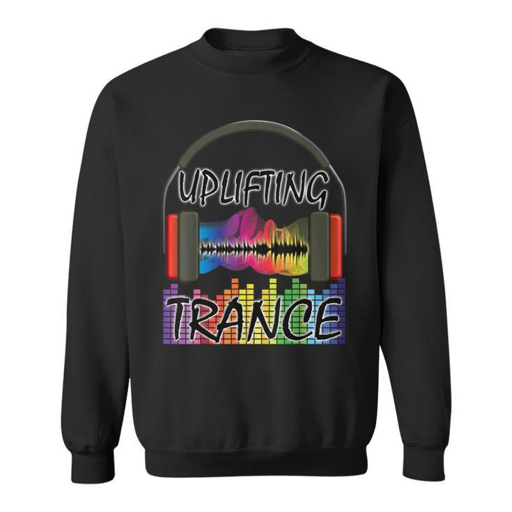 Uplifting Trance Colourful Music Sweatshirt